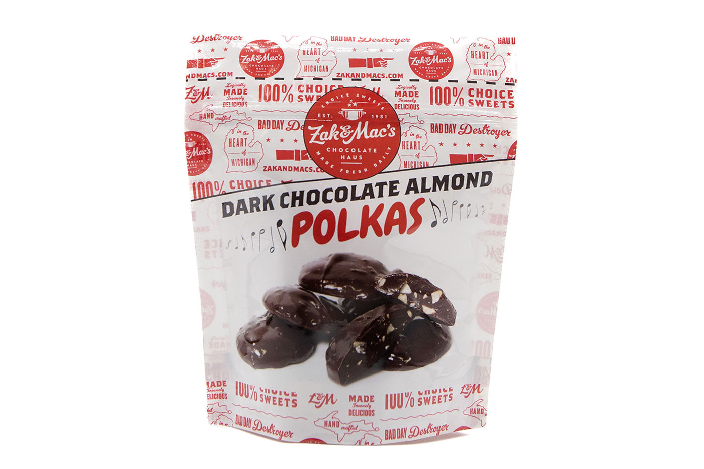 Dark Chocolate Almond Polkas