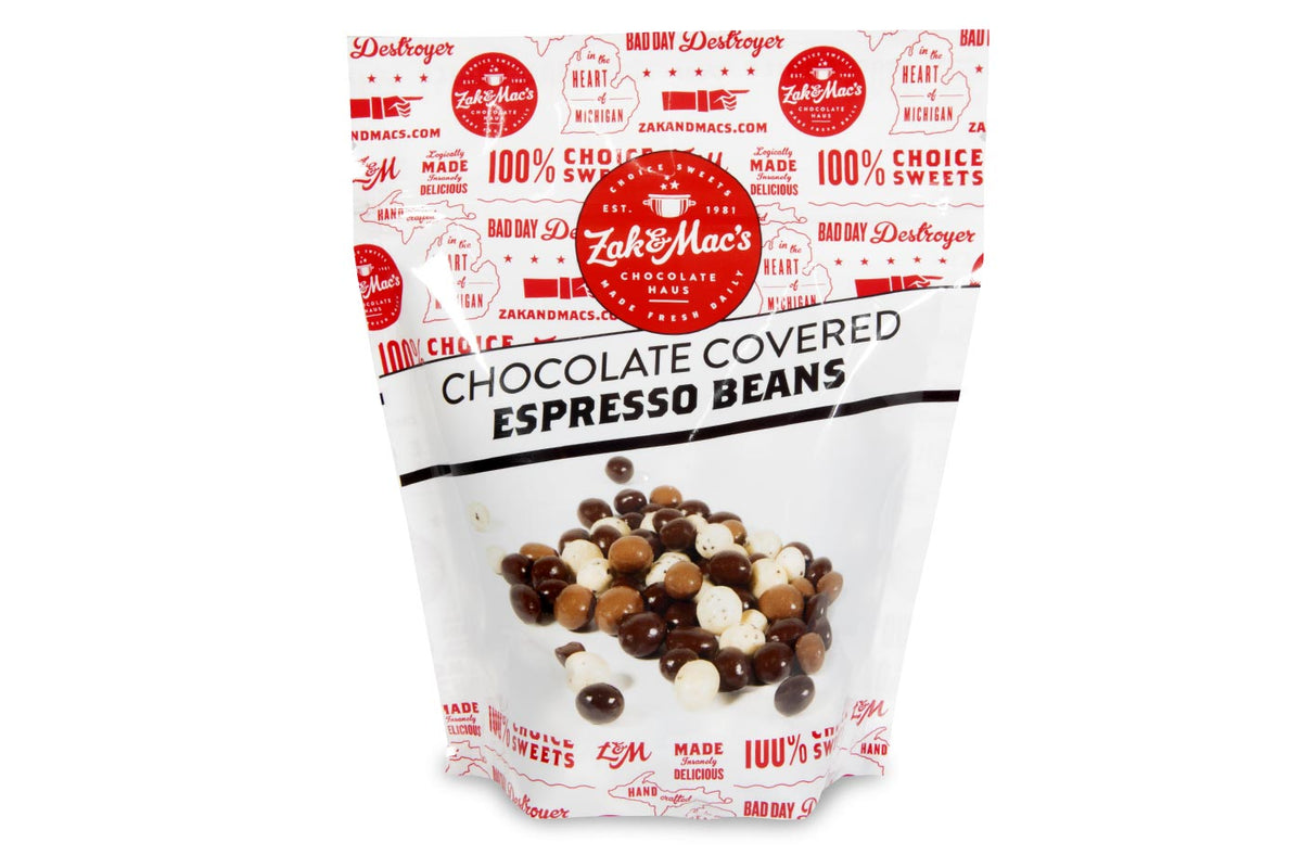 【ちょこ】エマーキット Dark Chocolate Espresso Beans | Zak & Mac's Chocolate Haus