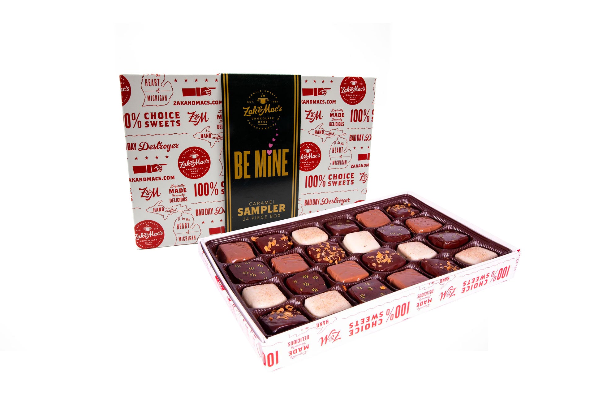 Be Mine Caramels - Sampler (24 Piece)