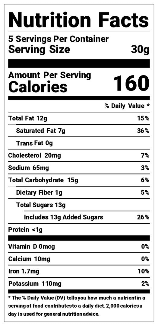 Toffee - Dark Chocolate (5 OZ)