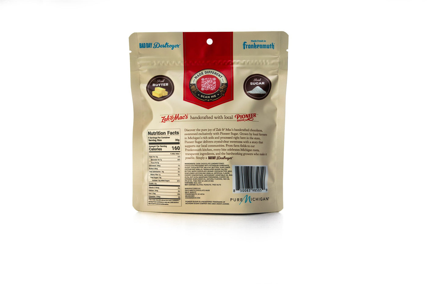 Toffee - Dark Chocolate & Traverse City Cherry (5 OZ)