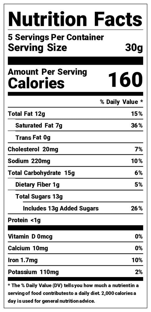Toffee - Dark Chocolate & Sea Salt (5 OZ)