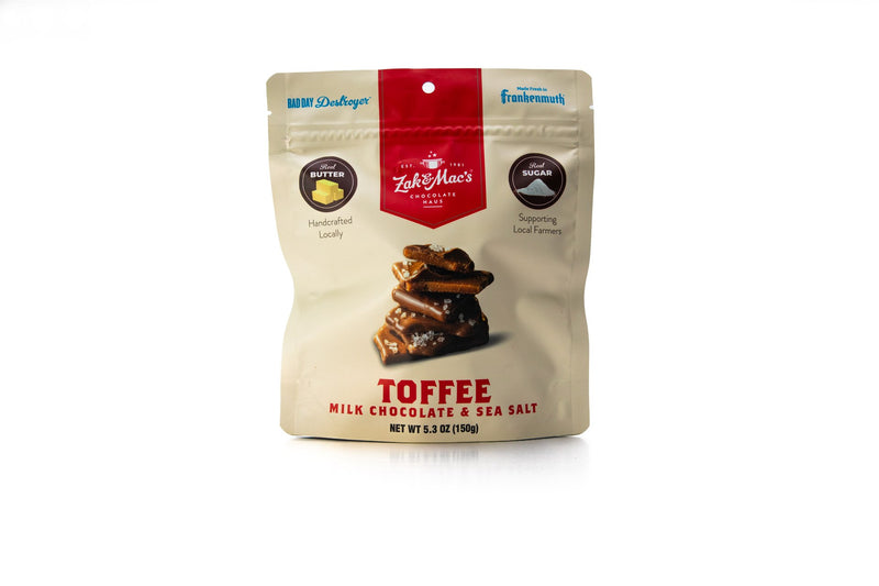 Toffee - Milk Chocolate & Sea Salt (5 OZ)
