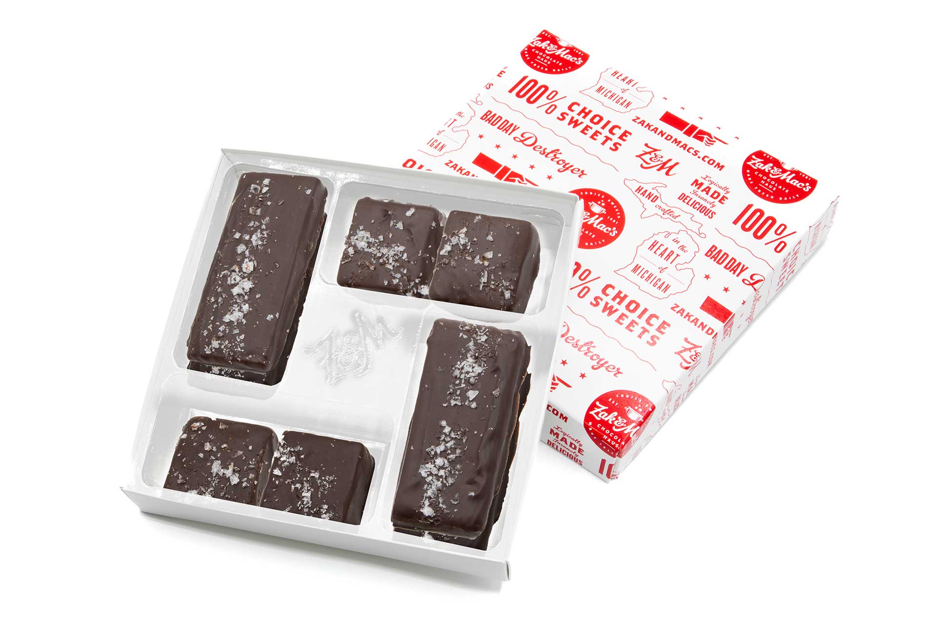Dark Chocolate Sea Salt Caramel & Toffee Box