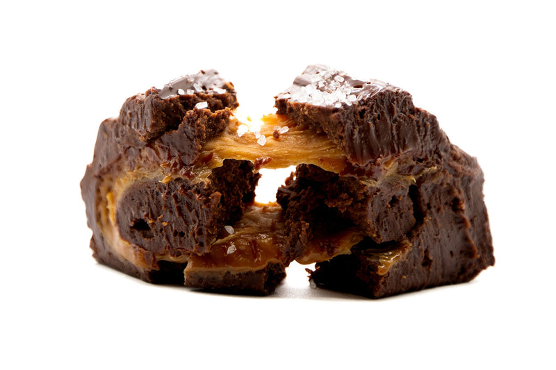 Dark Sea Salt Caramel Fudge