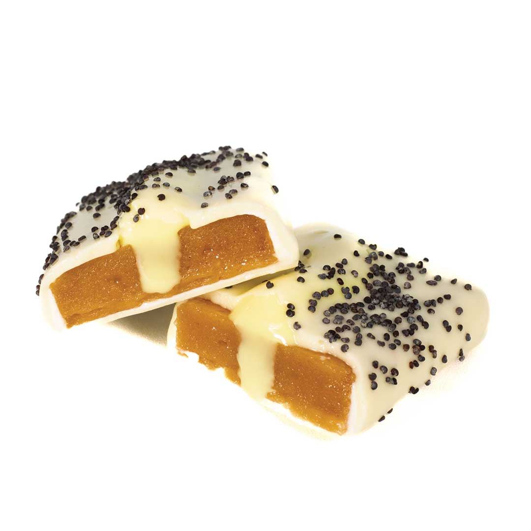 White Chocolate Lemon Poppyseed Toffee