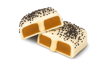 White Chocolate Lemon Poppyseed Toffee
