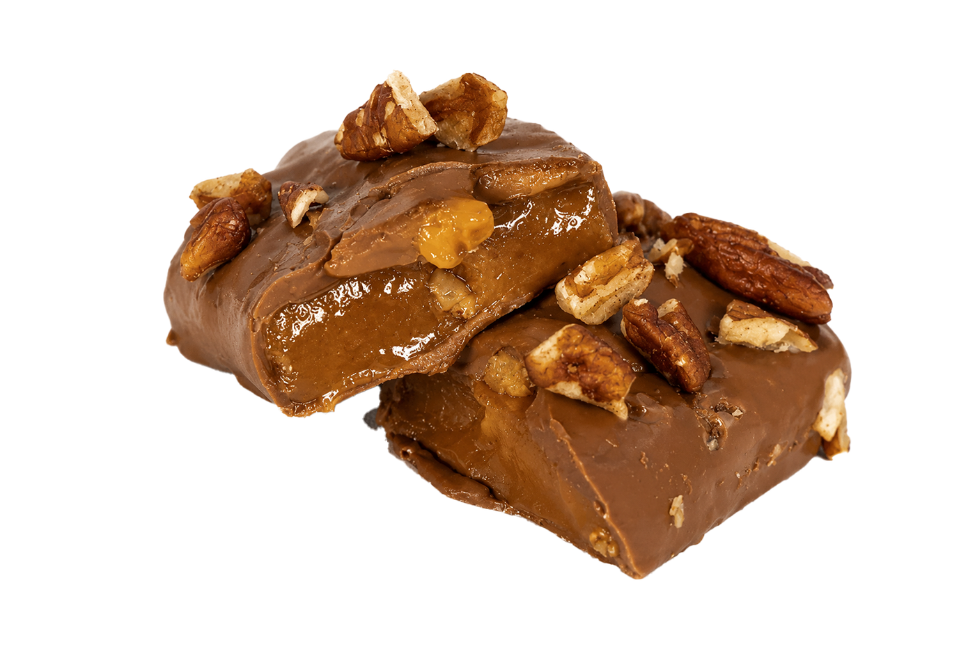 Milk Pecan Puddle Toffee
