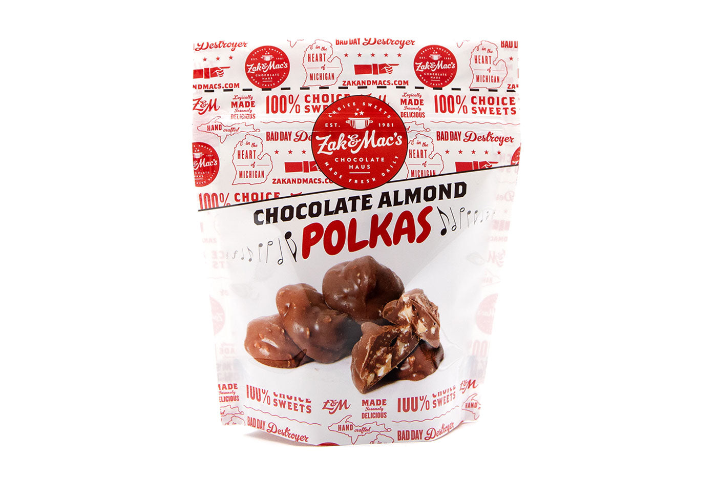 Chocolate Almond Polkas