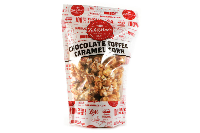 Chocolate Covered Toffee Caramel Corn