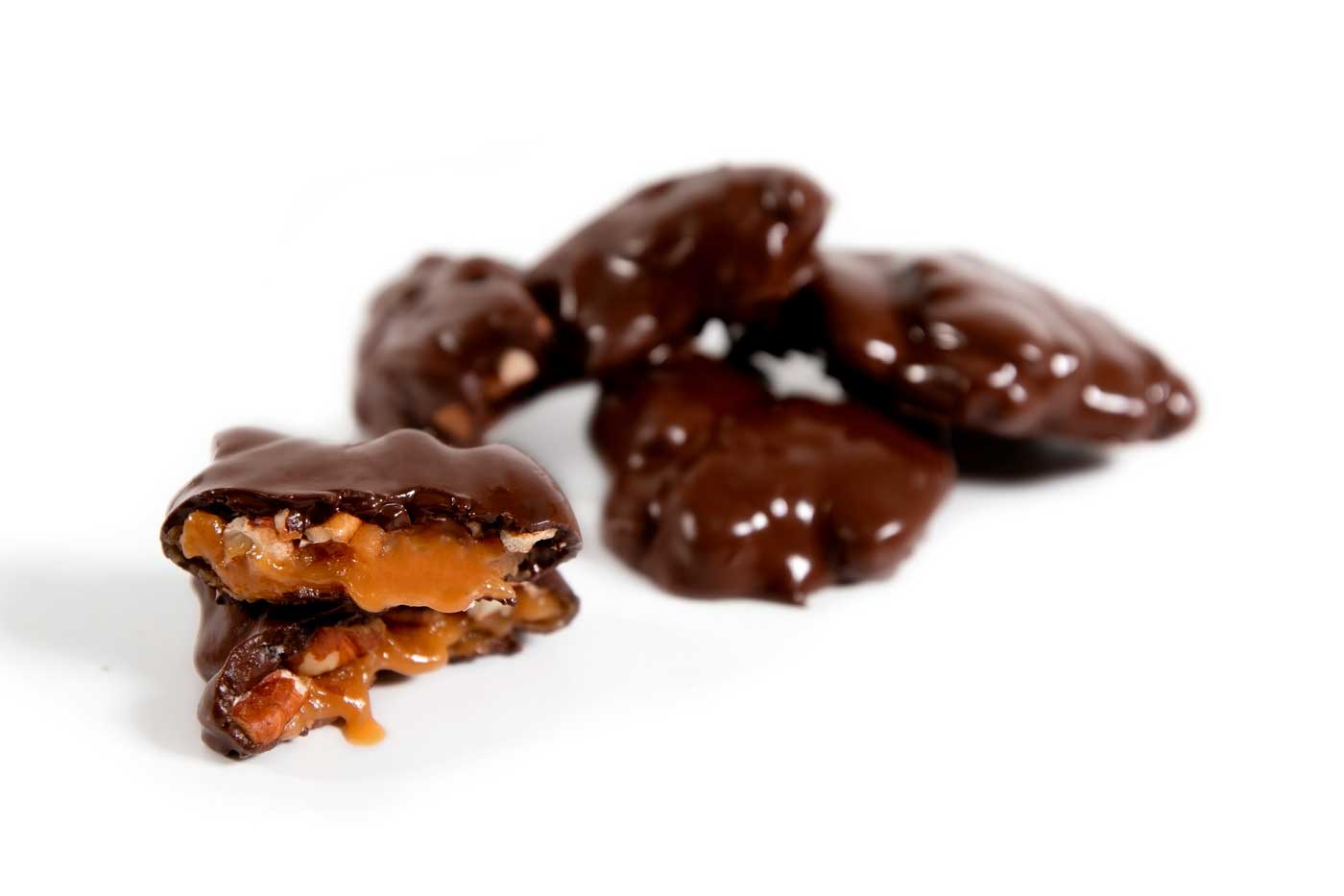 Dark Chocolate Pecan Puddles