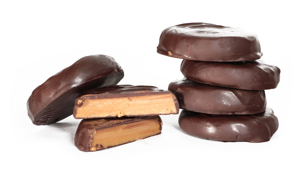 Peanut Butter Pucks (Dark Chocolate)