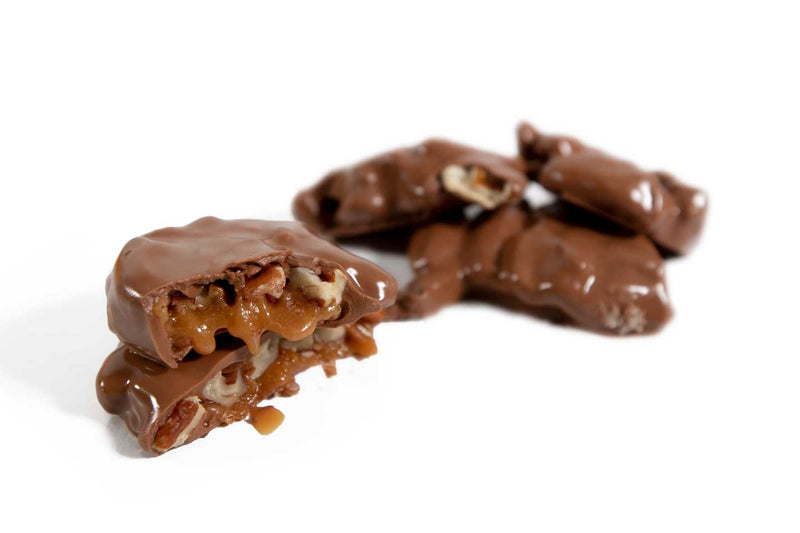 Milk Chocolate Pecan Puddles